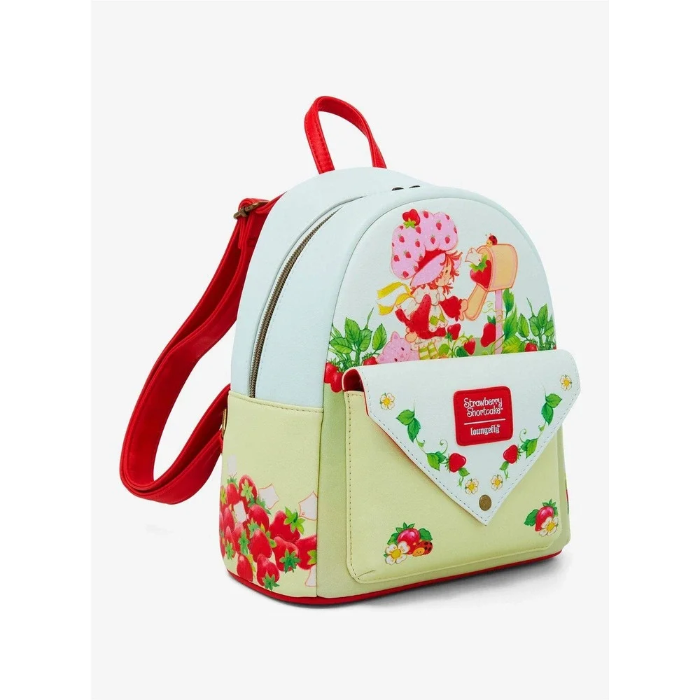Loungefly Strawberry Shortcake Envelope Mini Backpack